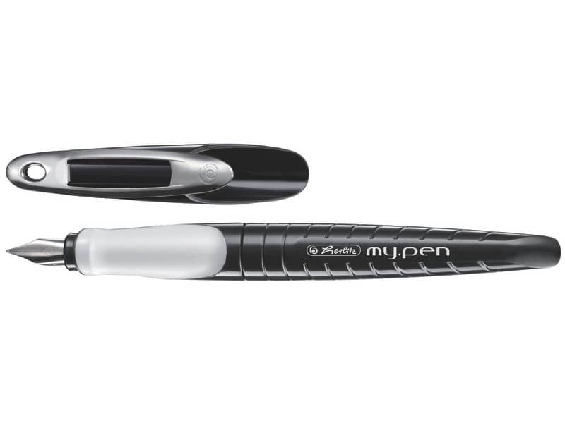 PILOT - 7570 - Penna stilografica usa e getta v-pen silver m nero